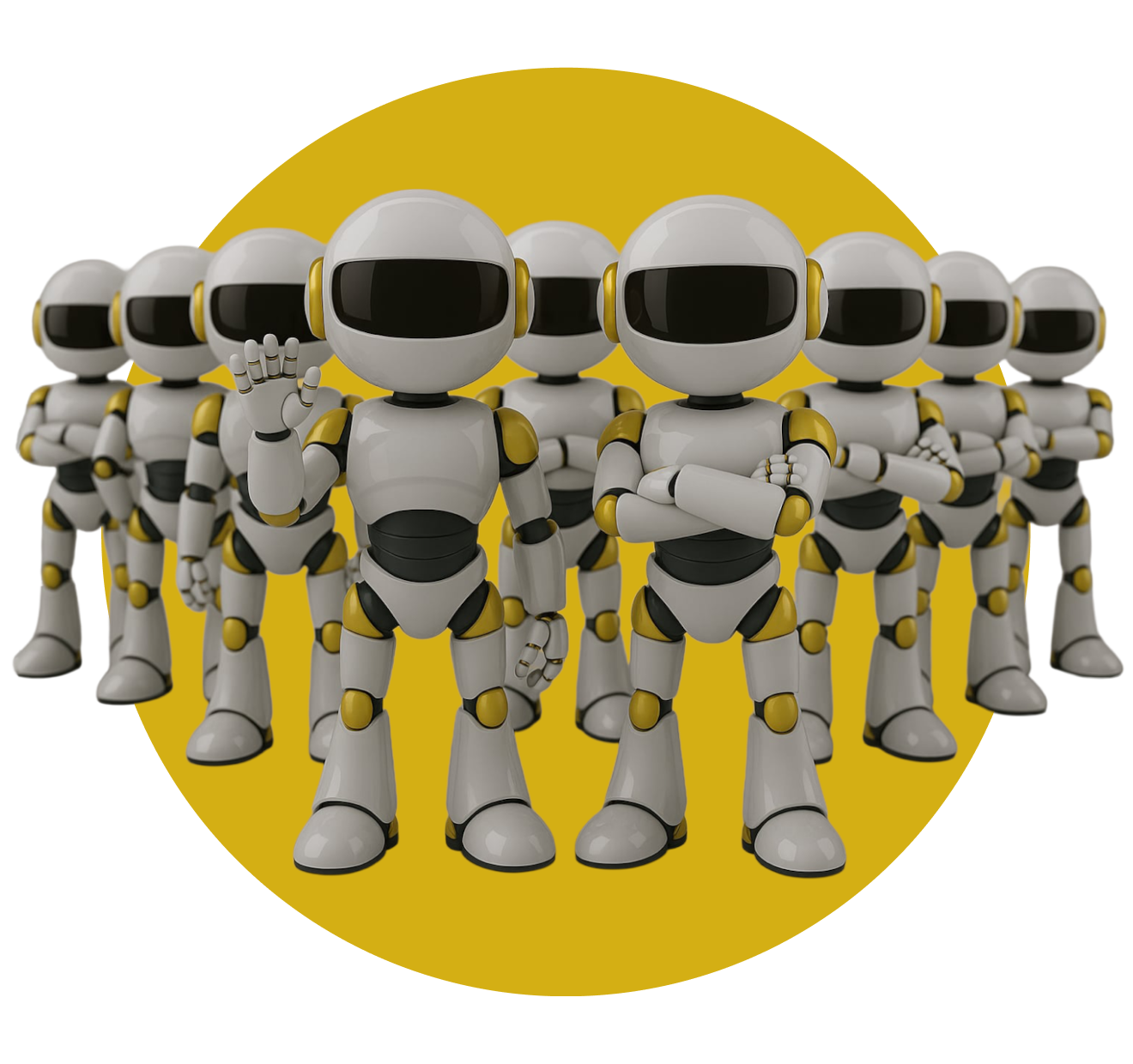 a group of robots